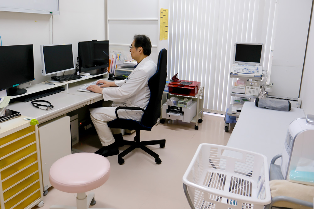 ふなばし内科クリニック の診察室の写真